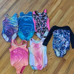 Girls' Gymnastics One-Piece Leotard Set - GK, Danskin, etc.